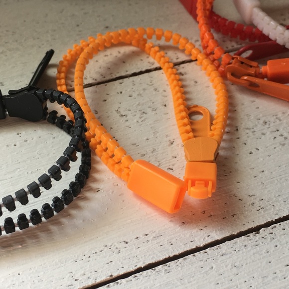 Zipper Bracelets Set of 5 - Picture 5 of 7